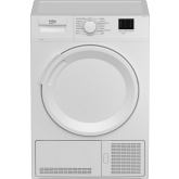 Beko DTLCE80041W 8kg Condenser Tumble Dryer - White
