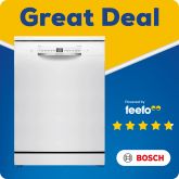 Bosch SMS2HVW67G Dishwasher - White - 14 Place Settings