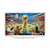 Hisense Deco 32S5QTUK 32-inch Hi-QLED UHD TV White