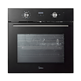 Midea MBO65M90D2-BK Multifunction Built-In Oven Black