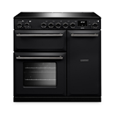 Rangemaster AURA90EIP 90cm Induction Range Cooker Black
