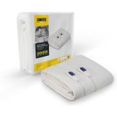 Zanussi ZEDB7002 Double Fitted Electric Blanket Dual Controls 