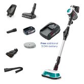 Bosch BCS71HYGGBKIT Unlimited 7 BCS71HYGGB Aqua Vacuum & Mop - 40 Minutes Run Time - White PLUS Battery