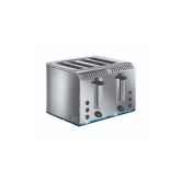Russell Hobbs 20750 4 Slice Brushed Buckingham Toaster Brush Steel