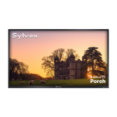 Sylvox OT75B1K4GC 75" Partial Sun Outdoor TV