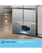 Fridgemaster MQ79395ES 79.4cm No Frost Fridge Freezer