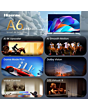 Hisense 43A6STUK 43 inch 4K AI Smart TV Black