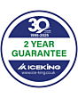 IceKing RHL550EW 55cm White Under Counter Fridge