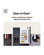 LG GSXE80EVBE InstaView American Fridge Freezer Black