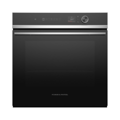 Fisher & Paykel Built-In Electric Single Oven, Black/Steel