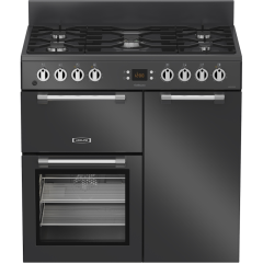 Leisure CK90F232T 90Cm Dual Fuel Range Cooker Anthracite