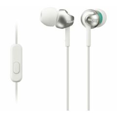 Sony MDREX110APW.CE7 In-Ear Headphones With Mic/Remote White