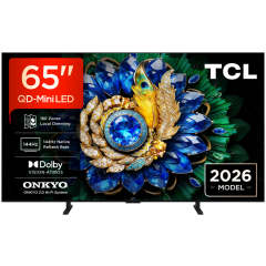 TCL 65A400M-UK 65" QD-Mini LED 4K HDR TV Black