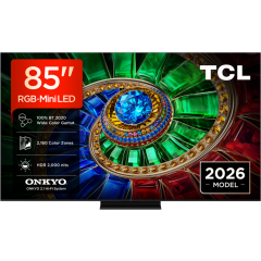 TCL 85RM7L-UK 85 inch 4K Ultra HD RGB Mini LED TV