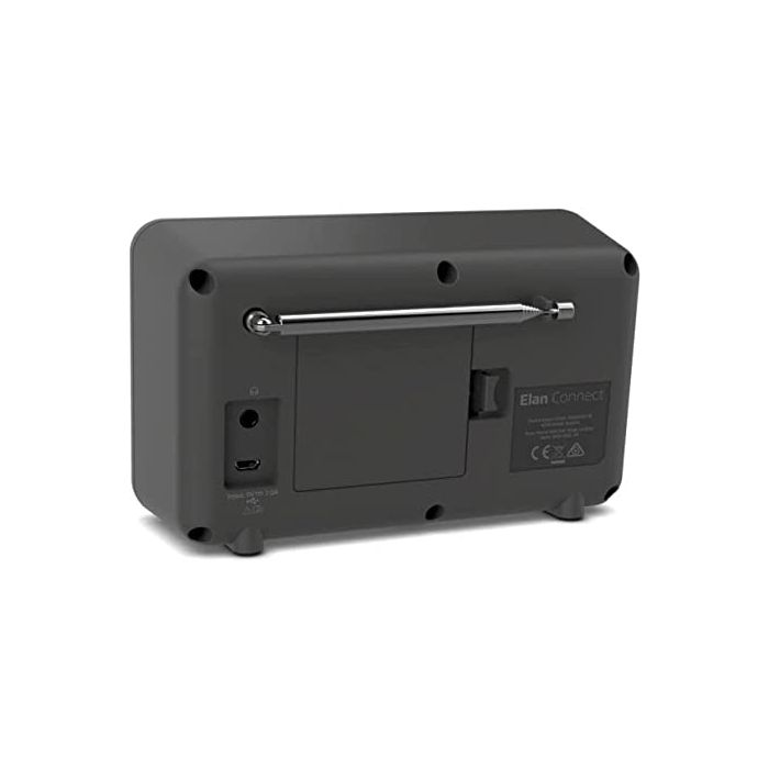 Elan One Radio Dab Portable Avec Bluetooth 5.0 (Radio Dab Et Fm, Écran