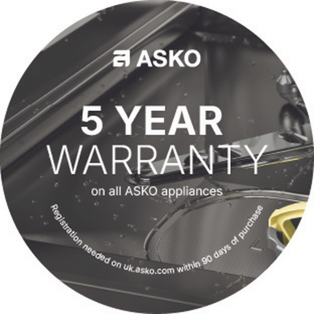 Asko W5096RW.UK 9kg 1600 Spin Washing Machine White