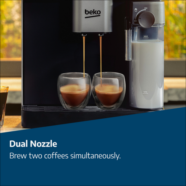 Beko CED7524X Espresso Machine with Grinder Silver