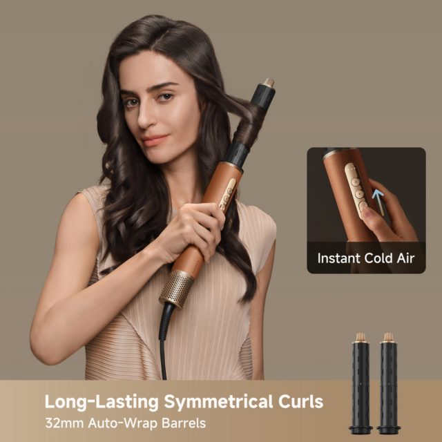 Dreame AMF18A Hair Dryer 7-in-1 Black Rose Gold