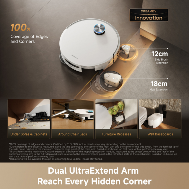 Dreame RLX96DE WH X60 Pro Ultra Robot Vacuum Mop