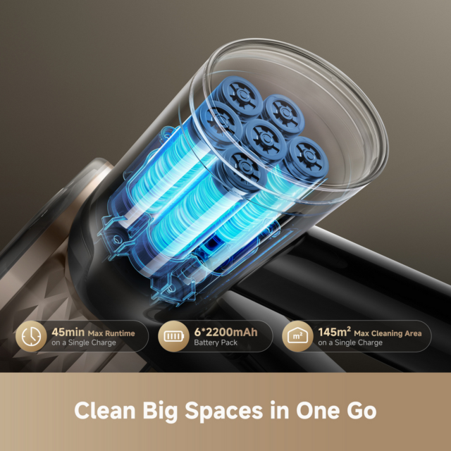 Dreame VRV80A R10s Lite Cordless Vacuum Black