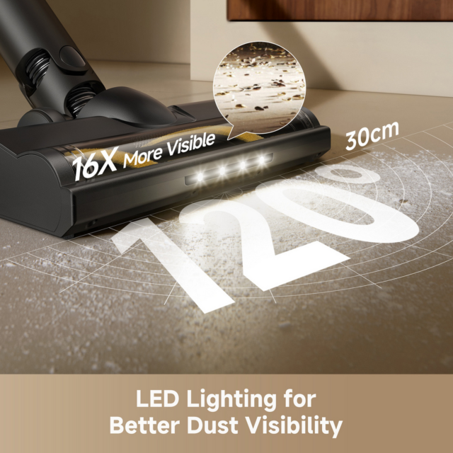 Dreame VRV80A R10s Lite Cordless Vacuum Black