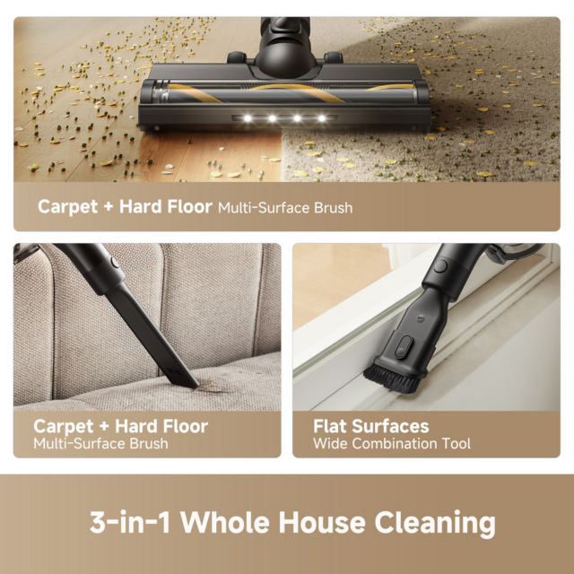 Dreame VRV80A R10s Lite Cordless Vacuum Black