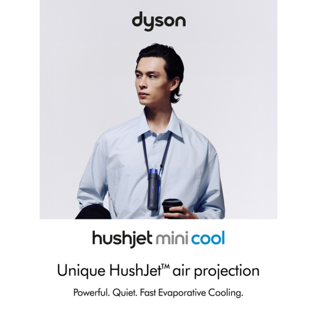 Dyson PF01-CO HushJet Mini Cool Fan with USB-C