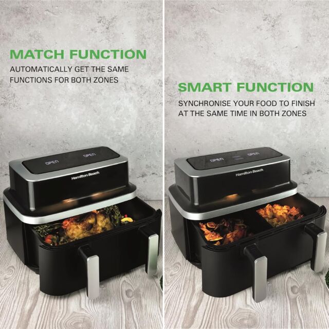 Hamilton Beach HB700VCGS Air Fryer 9 Litre