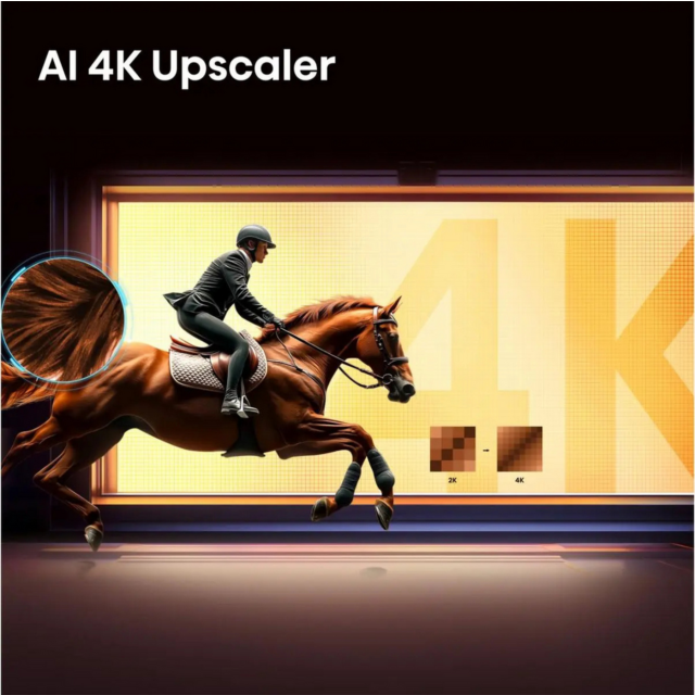 Hisense 43A6STUK 43 inch 4K AI Smart TV Black