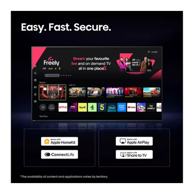 Hisense 50A5STUK 50inch Hi-QLED Full HD Smart TV Black