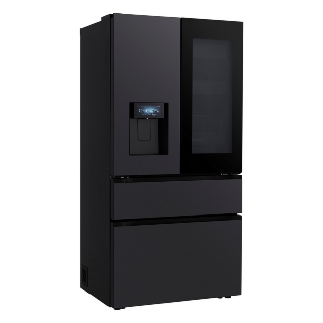 LG GMGW50DEEV 600L French Door Fridge Freezer Black