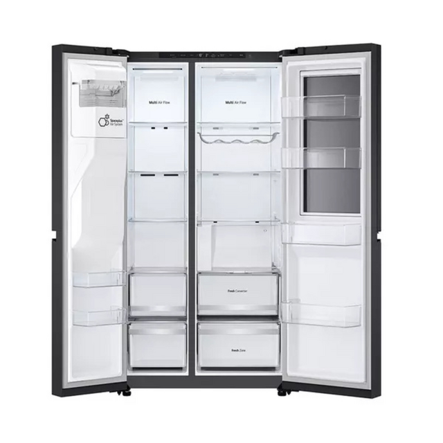 LG GSXE80EVBE InstaView American Fridge Freezer Black