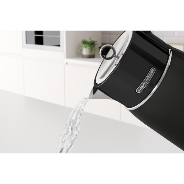 Morphy Richards 100744 1.5 Litres Signature Matt Jug Kettle - Black