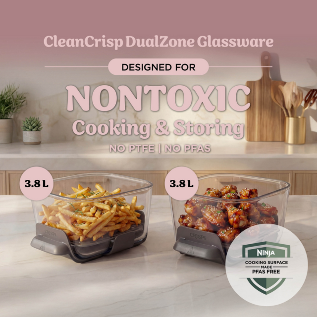 Ninja DD102UKPK1 8-in-1 Dual Zone Glass Air Fryer