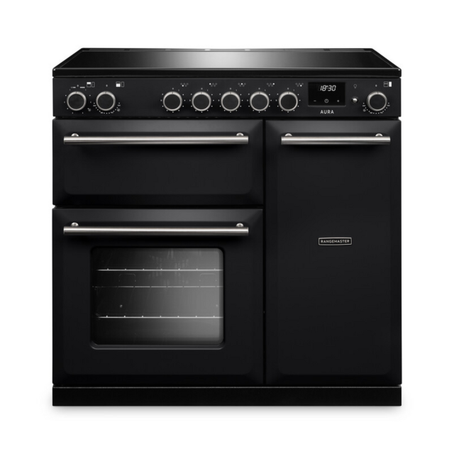 Rangemaster AURA90EIP 90cm Induction Cooker Charcoal