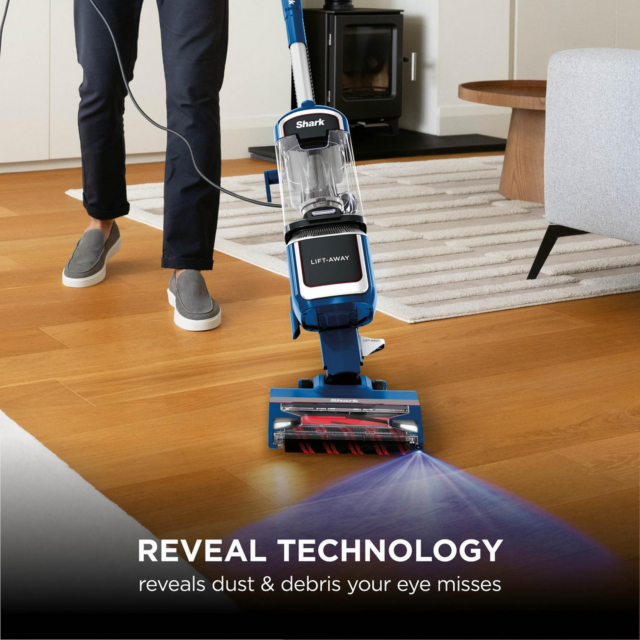 Shark LA400UKT Corded Upright Vacuum Cleaner Navy
