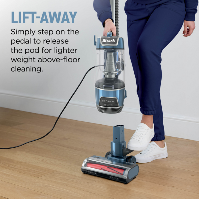 Shark LU250UKT Pet Vacuum with HEPA and Lift-Away Tech