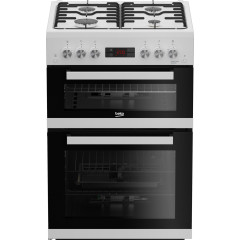 Beko EDG634W 60Cm Gas Cooker