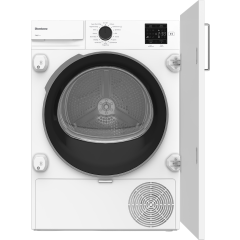 Blomberg LTDIP08310  8kg Integrated Condenser Tumble Dryer - White