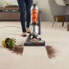 VAX U85-AS-Be Upright Corded Bagless Vacuum - Orange/Grey
